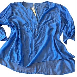 GRAND & GREENE rayon blouse